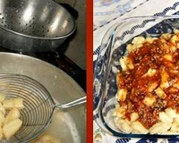 Nhoque suave com maionese