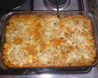 Trilha ao molho de camarão com provolone