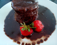 Bolo de caneca sem farinha (chocolate)