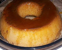 Pudim de doce de leite