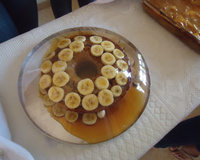 Bolo de casca de banana