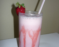 Milk Shake de Morango
