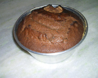 Bolo de chocolate e café