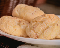 Pão de queijo de sanduicheira