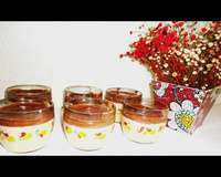 Mousse delicioso de maracujá com chocolate