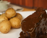 Maminha na cerveja preta