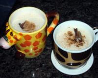 Bebida de milho quente