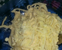 Macarrão ao molho de frango