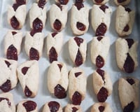 Bolacha amanteigada com goiabada