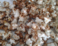 Pipoca doce para microondas, com água