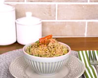 Salada de quinoa
