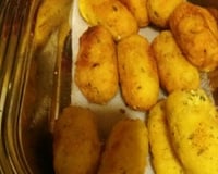 Croquete de milho da Gabi