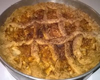 Torta de maçã americana