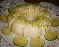 Flan de limão