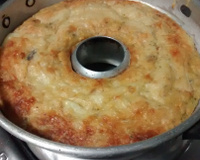 Torta de cenoura e ervilha