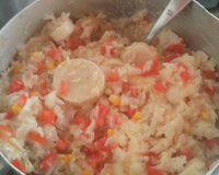 Arroz com palmito