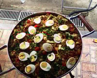 Paella caipira