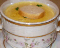 Creme de abóbora cabotiá com requeijão