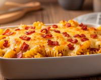 O macarrão de forno muito cremoso mais fácil do mundo: você só precisa montar e levar para assar que está pronto!