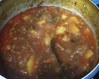 Ensopado de carne com batata