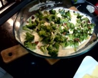 Lasanha de brócolis