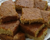 Bolo de banana de liquidificador