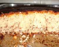 Bolo com gotas de chocolate