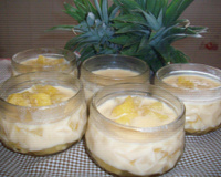 Doce de abacaxi cremoso