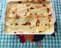 Creme de milho com peito de frango desfiado do Lúcio Cezar