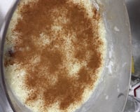 Arroz doce de microondas