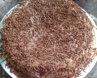 Recheio e cobertura para bolo chocolate