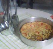 Bolo salgado de liquidificador