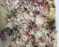 Couve-flor com creme de queijo