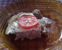 Bolo de carne simples