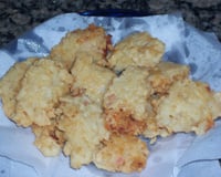 Bolinho de arroz com mussarela