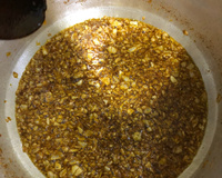 Farofa de PTS acebolada