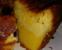 Bolo de fubá cremoso