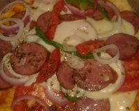 Pizza  boca de fogão