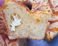 Bolo de goma com queijo delicioso