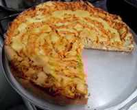 Torta salgada de frango da Luluca