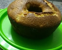Bolo de abacaxi com coco