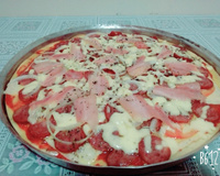 Pizza de liquidificador