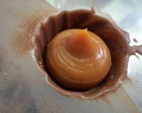 Bombons recheados para a páscoa