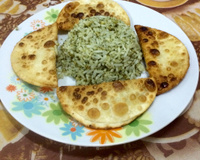 Arroz com brócolis verdinho