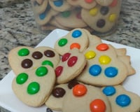 Biscoito amanteigado de baunilha