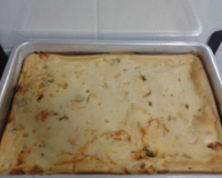 Torta cremosa de frango