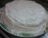 Torta de bolacha com café