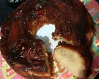 Torta de banana espumante