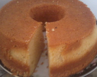 Bolo de fubá sem lactose