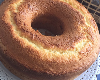 Bolo de iogurte com canela